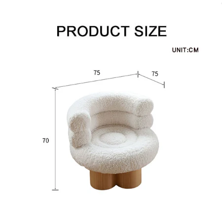 Darlene Armchair, Boucle - Image 6